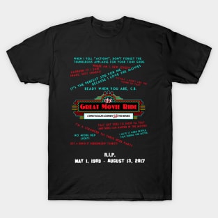 RIP Great Movie Ride Memorial Shirt T-Shirt